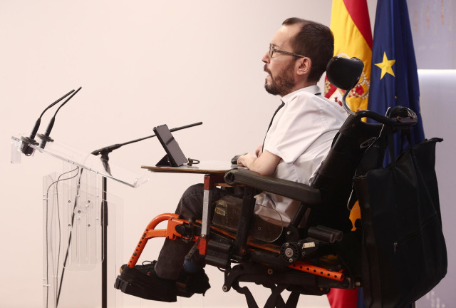 Archivo - El portavoz de Unidas Podemos en el Congreso, Pablo Echenique