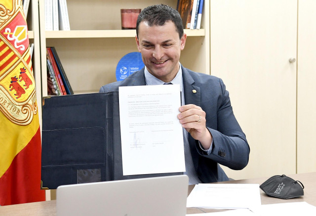 El ministro andorrano de Presidencia, Economía y Empresa, Jordi Gallardo,  en una imagen de archivo