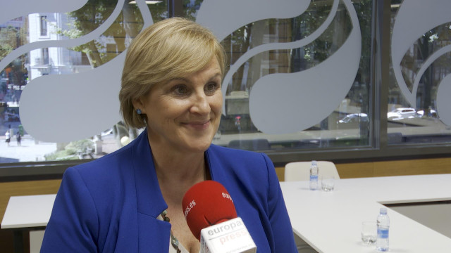 Archivo - La presidenta del PNV en Bizkaia, Itxaso Atutxa.