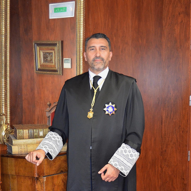 Archivo - Francisco Javier Pueyo, presidente de la Sala de lo Contencioso-Administrativo del TSJN