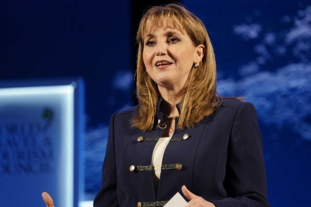 Archivo - Gloria Guevara, presidenta del WTTC.