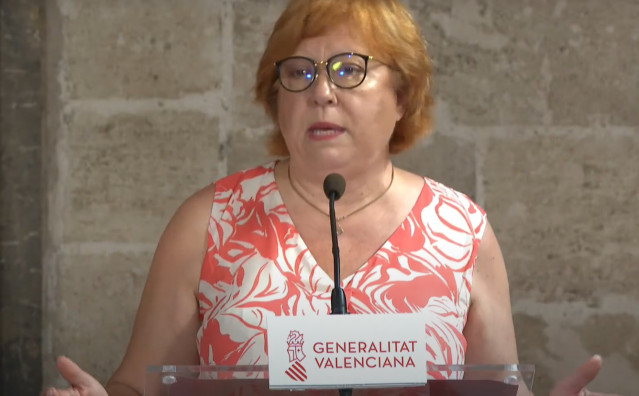 Archivo - La delegada del Gobierno, Gloria Calero, en imagen de archivo