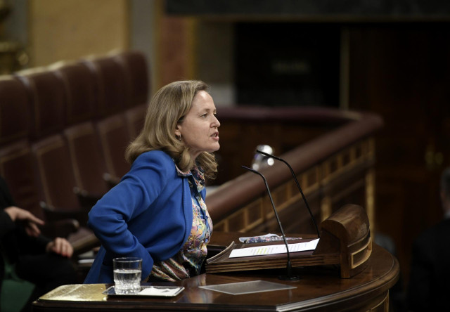 La vicepresidenta de Asuntos Económicos, Nadia Calviño.
