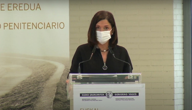 Beatriz Artolazabal interviene en la jornada técnica sobre el modelo penitenciario