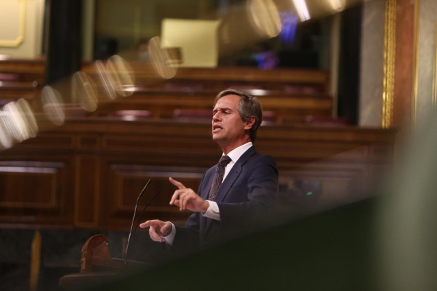 Archivo - El diputado del PP Antonio González Terol interviene durante una sesión plenaria en la Cámara Baja, en Madrid (España), a 30 de noviembre de 2020. El Pleno afronta desde hoy la fase final del debate del proyecto de Presupuestos Generales del Est