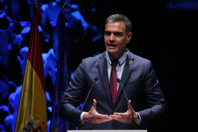 El presidente del Gobierno, Pedro Sánchez, interviene en la inauguración del IV Congreso Iberoamericano del Consejo Empresarial Alianza por Iberoamérica (CEAPI)