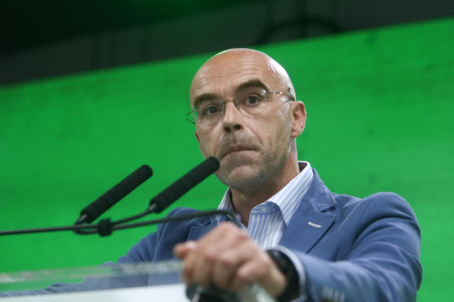 Vox sigue los resultados de las votaciones. Elecciones 4-M 2021 Madrid