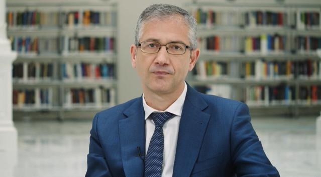 El gobernador del Banco de España, Pablo Hernández de Cos, en un mensaje que acompaña al Informe Anual de 2020.