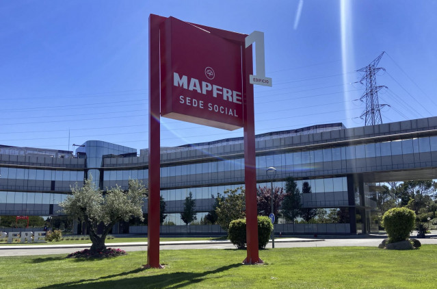 Sede de la aseguradora Mapfre en Majadahonda, a 17 de mayo de 2021, en Madrid (España).