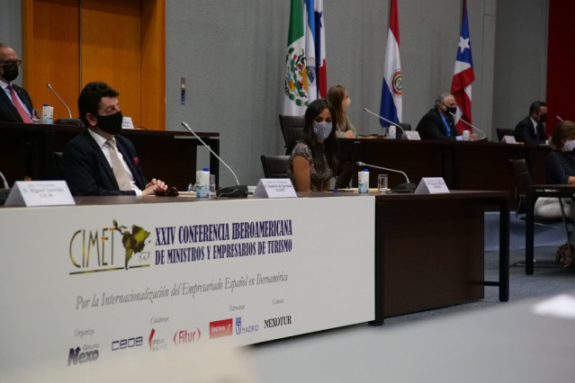 La vicealcaldesa de Madrid, Begoña Villacís, en la Conferencia Iberoamericana de Ministros y Empresarios de Turismo – CIMET