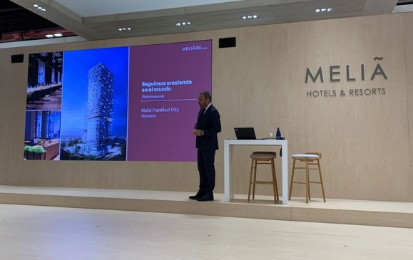 Presentación de Meliá en Fitur 2021.