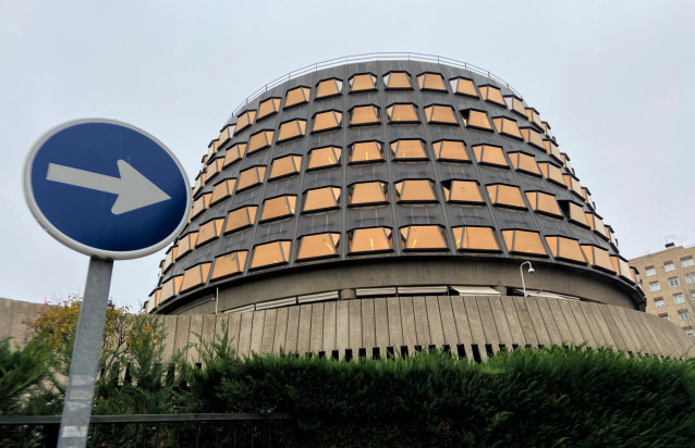 Archivo - El edificio del Tribunal Constitucional de España, en Madrid