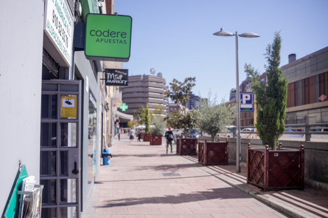 Archivo - Logo de un local de apuestas de Codere, en Madrid (España), a 9 de septiembre de 2020. Codere multiplicó por más de siete sus pérdidas durante el primer semestre de este año, hasta 178 millones de euros, frente a los 'números rojos' de 24 millon