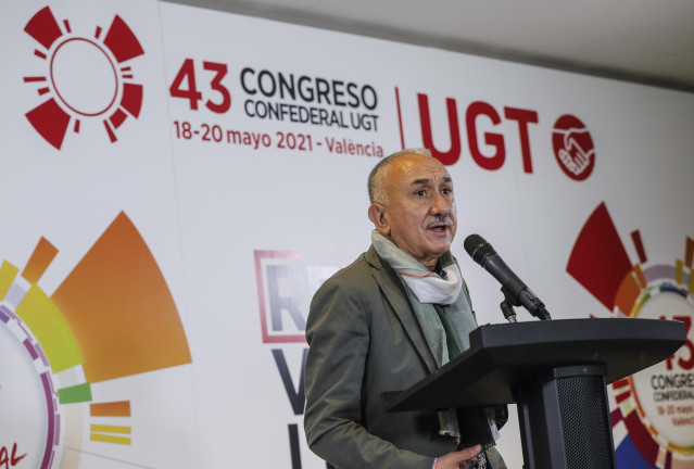 El Secretario General de UGT, Pepe Álvarez