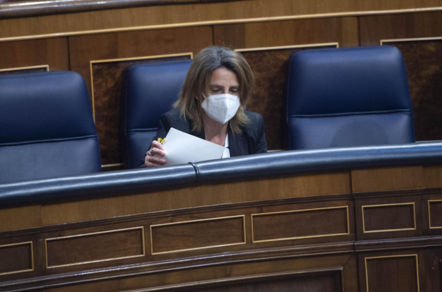 La vicepresidenta cuarta y ministra para la Transición Ecológica y el Reto Demográfico, Teresa Ribera