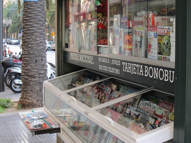 Archivo - Kiosko, prensa, quiosco