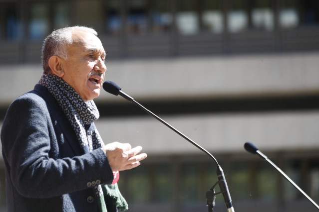 Archivo - El secretario general de UGT, Pepe Álvarez
