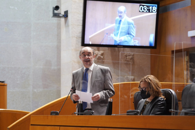 El presidente de Aragón, Javier Lambán.