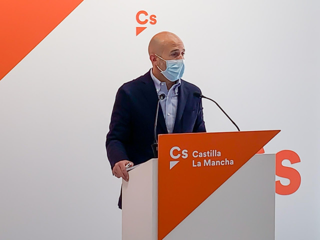 El portavoz parlamentario de Cs, David Muñoz Zapata