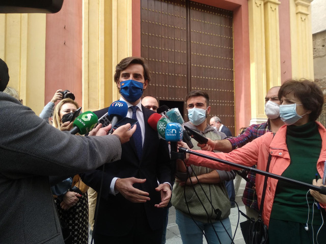Archivo - El vicesecretario de Comunicación del PP, Pablo Montesinos, diputado del PP por Málaga