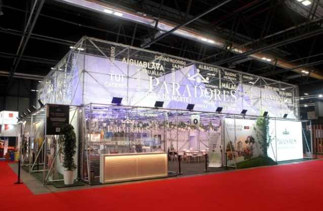 Stand de Paradores en Fitur.