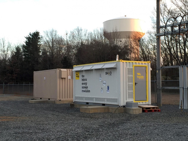 Instalación de almacenamiento de HESStec