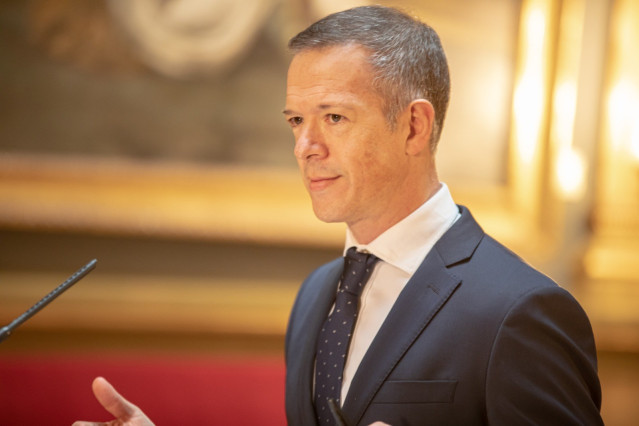 Archivo - El portavoz del PSOE en el Senado, Ander Gil