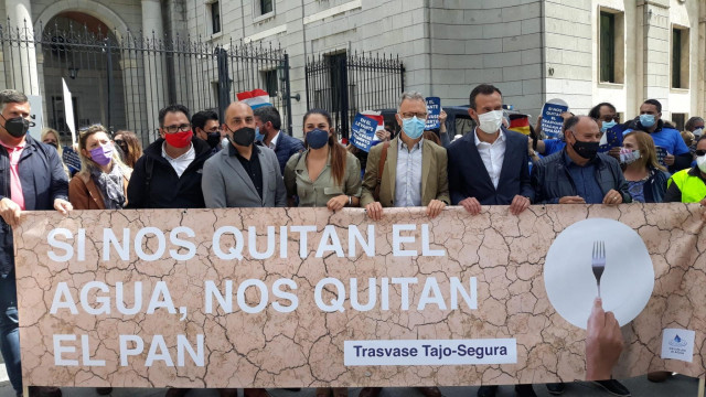 Mollà y Llanes, en la concentración de Madrid