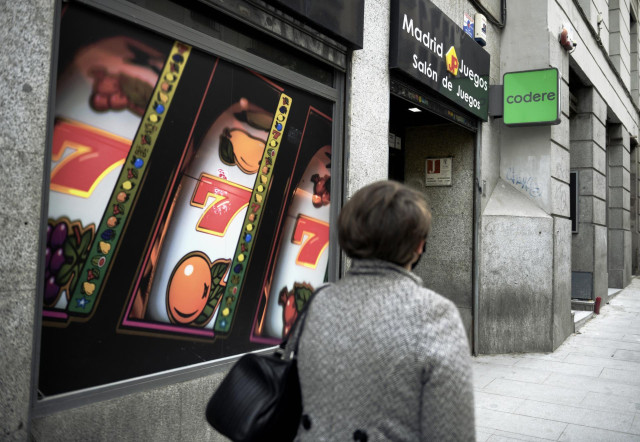 Archivo - Un local de Codere, a 23 de abril de 2021, en Madrid, (España). El operador de juego Codere ha alcanzado un acuerdo con un grupo significativo de sus acreedores, titulares de una mayoría de los bonos actualmente emitidos, por el cual estos inyec