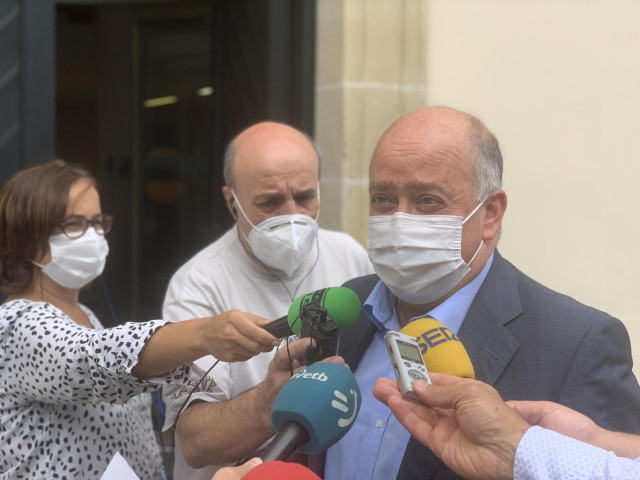 Archivo - Portavoz de grupo parlamentario de PP+Cs, Carmelo Barrio.
