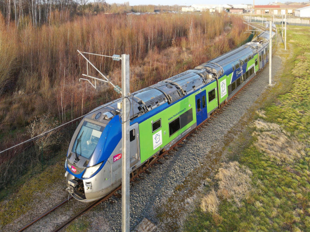Tren autónomo en pruebas de Alstom