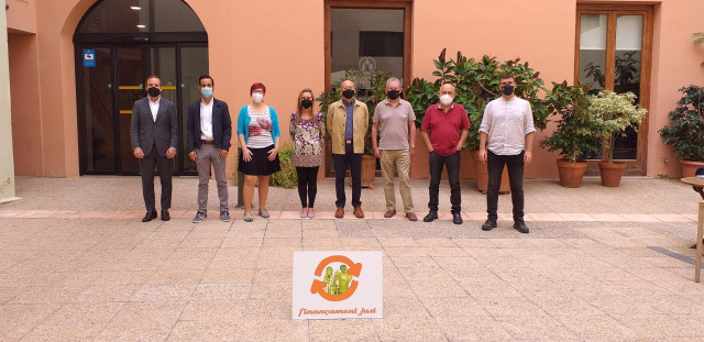 Reunión de la Comissió per un Finançament Just