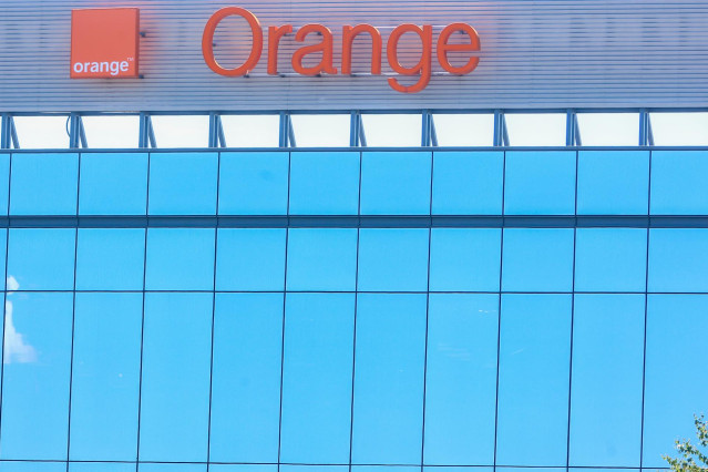 Sede central de Orange, en el Parque Empresarial La Finca, a 14 de mayo de 2021, en Pozuelo de Alarcón, Madrid  (España).