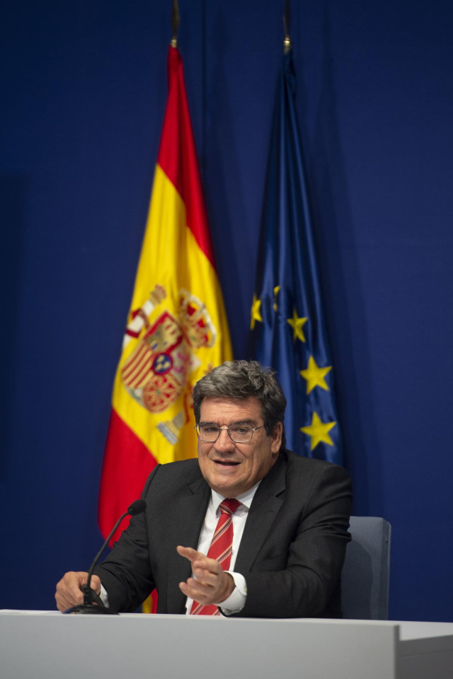 El ministro de Inclusión, Seguridad Social y Migraciones, José Luis Escrivá