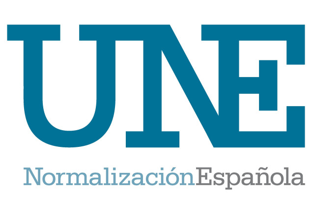 Logo de UNE