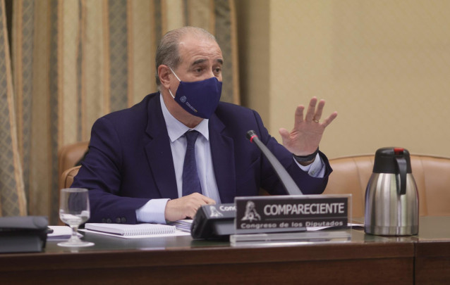 El director general de la Policía, Francisco Pardo Piqueras, comparece en la Comisión de Interior del Congreso