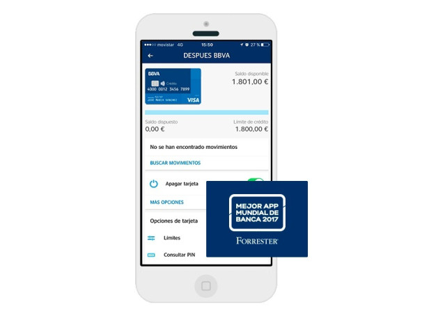 Archivo - App de BBVA España.