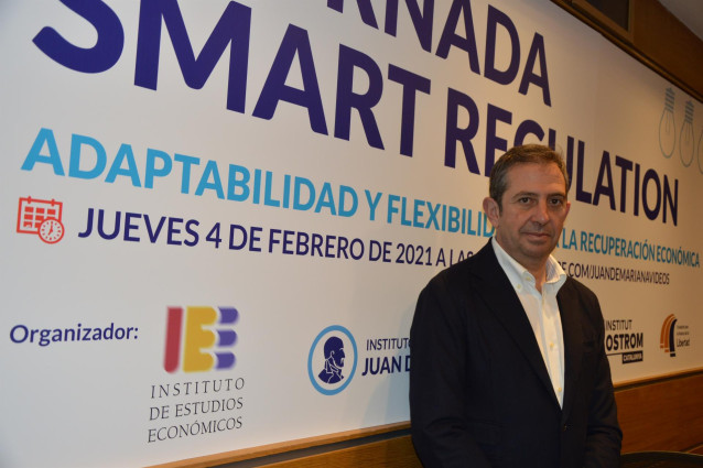Archivo - El presidente del IEE, Íñigo Fernández de Mesa