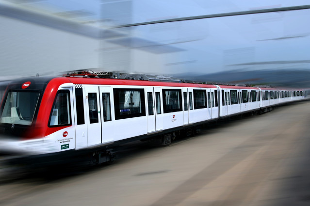 Archivo - Tren de Alstom en México