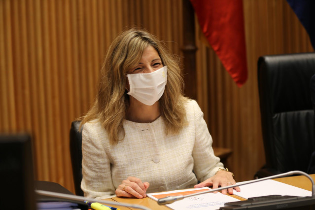 Archivo - La ministra de Trabajo, Yolanda Díaz.