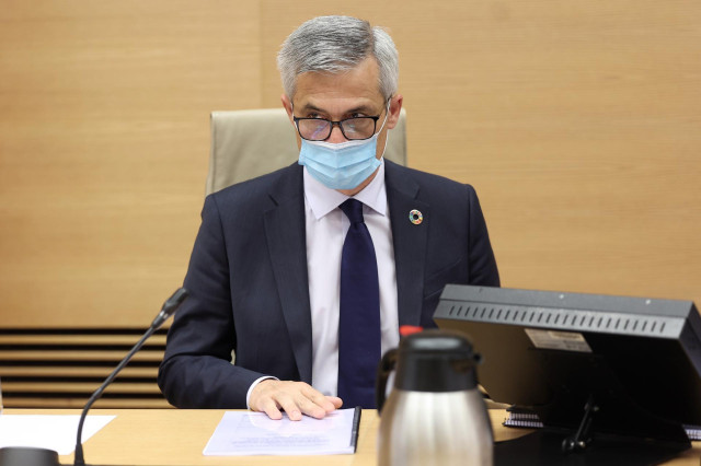 Archivo - El secretario General de Agenda Urbana y Vivienda, David Lucas, comparece en comisión de Transportes, Movilidad y Agenda Urbana, en el Congreso de los Diputados, en Madrid (España), a 19 de octubre de 2020.