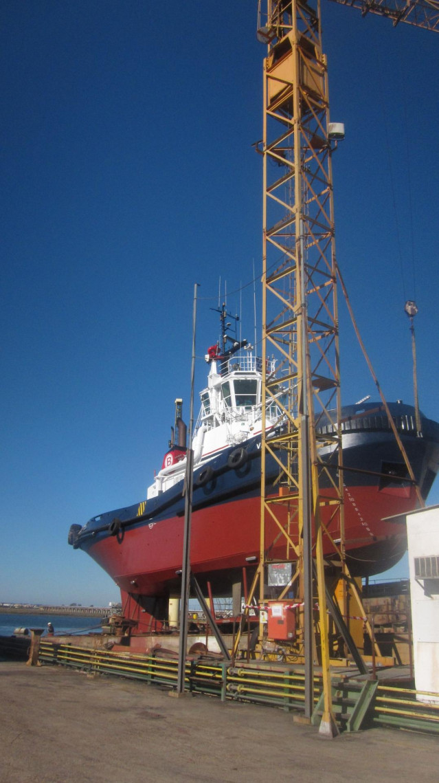 Archivo - Astillero en Huelva