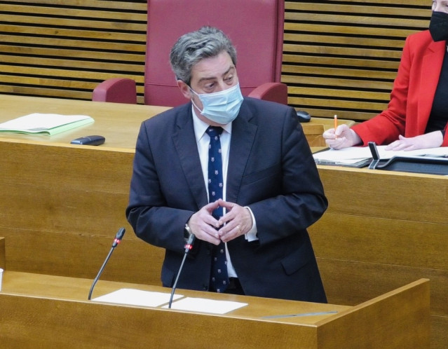 El portavoz adjunto de Vox en Les Corts, José María Llanos