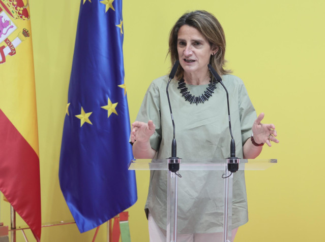 La vicepresidenta cuarta y ministra para la Transición Ecológica y el Reto Demográfico, Teresa Ribera.