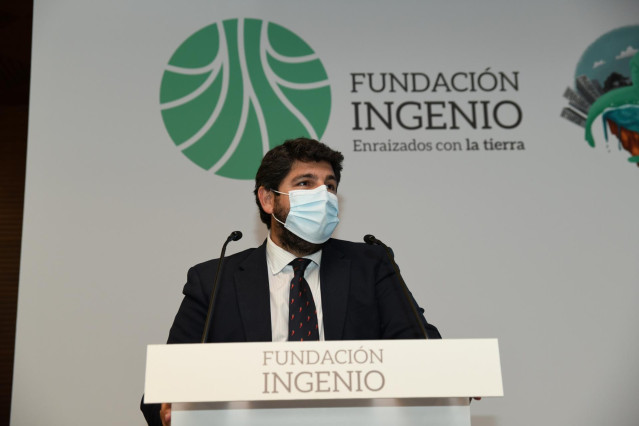 López Miras interviene en el acto del I Aniversario de Fundación Ingenio