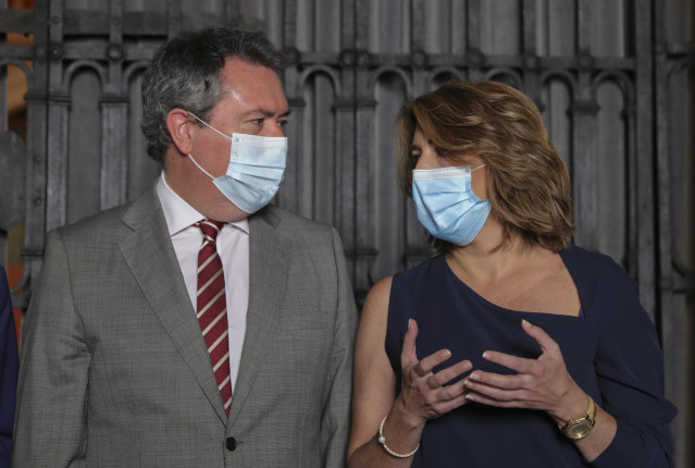 Archivo - Susana Díaz y Juan Espadas