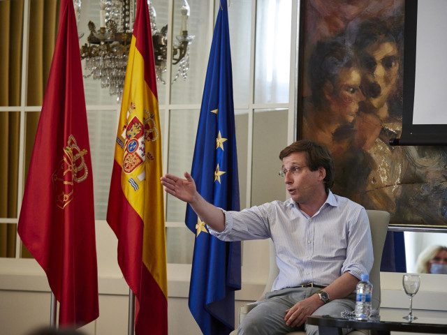 El alcalde de Madrid y portavoz nacional del PP, José Luis Martínez-Almeida.