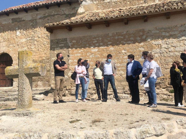 Visita de Tudanca a Trigueros del Valle (Valladolid)