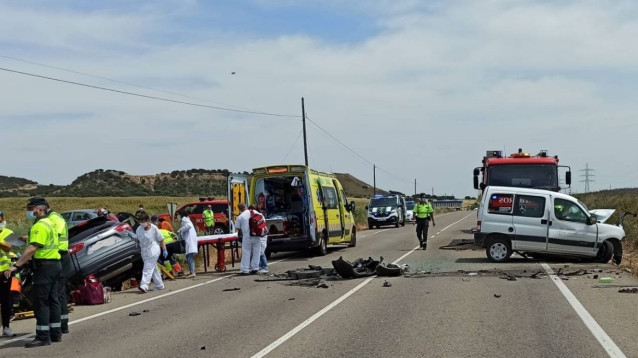 Accidente de tráfico.