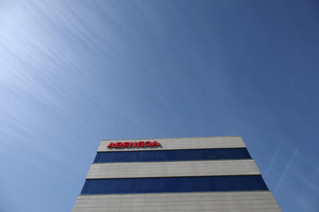 Archivo - Edificio de la empresa Abengoa en la capital, Madrid, (España), a 11 de marzo de 2021. Abengoa, empresa dedicada a la ingeniería y construcción industrial en los sectores de transmisión y distribución de energía, ha decidido extender hasta el 31